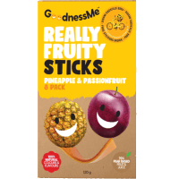Pineapple & Passionfruit Really Fruity Organic Sticks (8 x 15g)