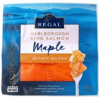 Smoked Maple Marlborough King Salmon (100g)