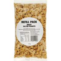 Roasted Salted Peanuts Refill Pack (500g)
