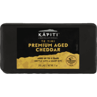 Te Tihi Premium Aged Cheddar Cheese (200g)