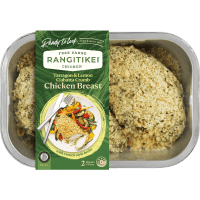 Free Range Tarragon & Lemon Ciabatta Crumb Chicken Breast (2pk)