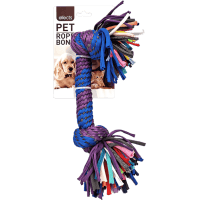 Rope Bone Pet Toy (1pk)