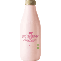 Fresh Strawberries & Cream Milk (750ml)