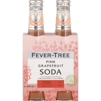 Pink Grapefruit Soda Bottles (4 x 200ml)