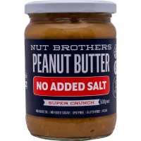 Super Crunch No Added Salt Peanut Butter (500g)