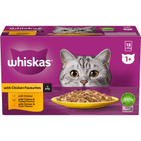 Chicken Mixed Favourites in Jelly Wet  Pouches Cat Food (18 x 85g)