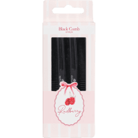 Redberry Black Pocket Combs (4pk)