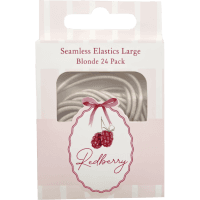 Redberry Seamless Elastics Large Blonde (24pk)