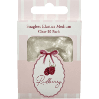 Redberry Snagless Elastics Medium Clear (50pk)