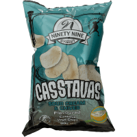 Casstavas Sour Cream & Chives Flavoured Cassava Vege Chips (90g)