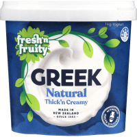 Greek Natural Thick 'n Creamy Yoghurt (1kg)