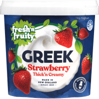 Greek Strawberry Thick 'n Creamy Yoghurt (1kg)