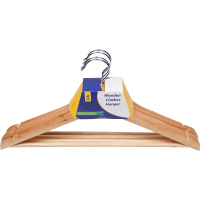 Wooden Clothes Hanger (4pk)