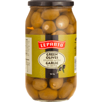 Green Olives Stuffed With Garlic (kg)
