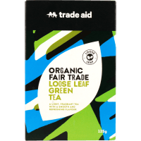 Organic Fair Trade Green Loose Leaf Tea (125g)