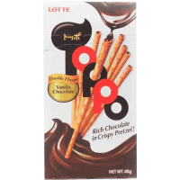 Toppo Vanilla Chocolate Pretzel Snack (40g)