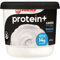 Protein+ Natural Unsweetened Greek Style Yoghurt (450g)