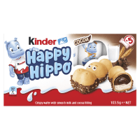Happy Hippo Cocoa Chocolate Bars (5 x 21g)