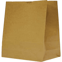 Large Barcoded Paper Bag 400Hx290Wx150G (115GSM) (250pk)