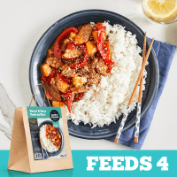 Sweet and Sour Pork Meal Kit Serve 4 (EA)