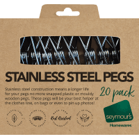 Stainless Steel Pegs (20pk)