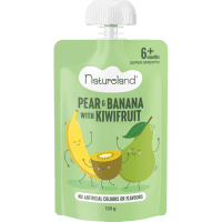 Banana & Pear With NZ Kiwifruit 6+ Months Super Smooth (120g)
