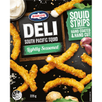 Lightly Seasoned South Pacific Squid Strips (225g)