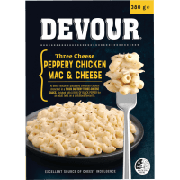 Three Cheese Peppery Chicken Mac & Cheese (380g)