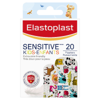 Kids Sensitive Animal Plasters (20pk)