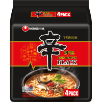 Shin Ramyun Black Noodles (4pk)
