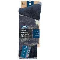 Men's Rugged Outdoor Socks Size 7-12 (2ea)