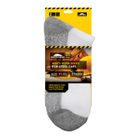 Men's Works Socks For Steel Caps Size 11-13 (2ea)