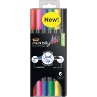 Intensity Dual Tip Felt Pens (6pk)