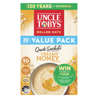 Oats Quick Creamy Honey Flavour Quick Sachets (20 x 35g)