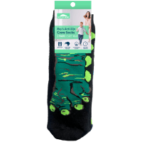 Boy's Anti-Slip Crew Socks Size 13-3 (1ea)