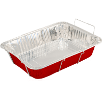 Foil Rectangular Roaster With Handles (1ea)