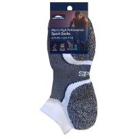 7-12 High Performance Assorted Mens Socks (2ea)