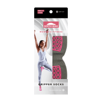 Women's Fitness Gripper Socks Size 5-10 (1pk)