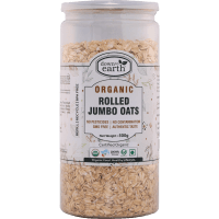 Organic Rolled Jumbo Oats (450g)
