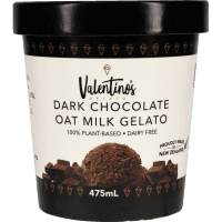 Dark Chocolate Oat Milk Gelato (475ml)
