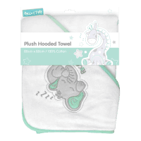 Plush Hooded Towel (1ea)