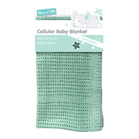 Cotton Cellular Baby Blanket (1ea)