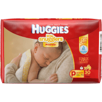 Nappies Little Snugglers Preemie Up to 3kg (30pk)