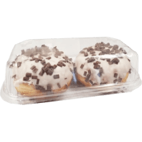 Chocolate Creme Filled Donuts (2pk)