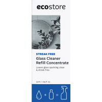 Streak Free Glass Cleaner Refill Concentrate (50ml)