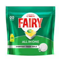 All In One Lemon Automatic Dishwasher Capsules (26pk)