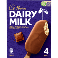 Dairy Milk Ice Cream (4pk)