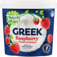 Greek Raspberry Thick 'n Creamy Yoghurt (1kg)