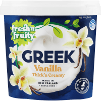 Greek Vanilla Thick 'n Creamy Yoghurt (1kg)
