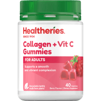 For Adults Berry Flavour Collagen + Vit-C Gummies (40pk)